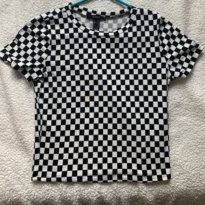 Checkered t shirt